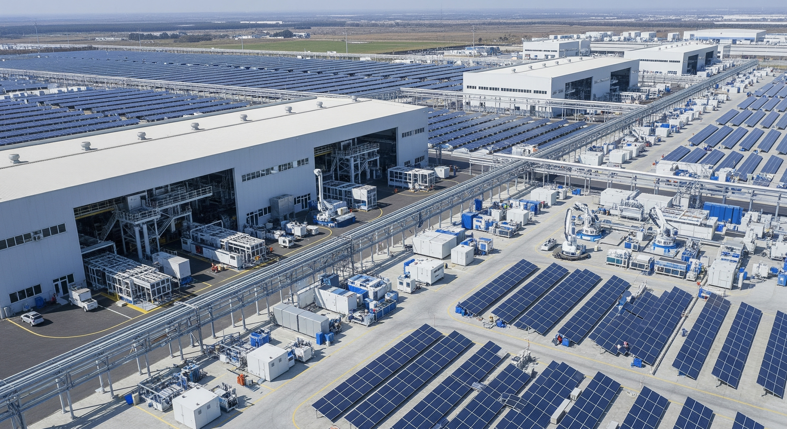 Factory Solar Installation