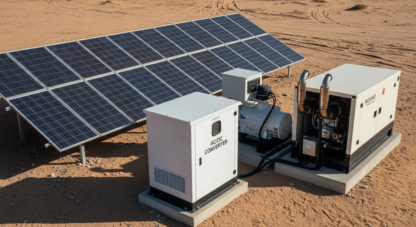 Solar-Diesel Hybrid Systems